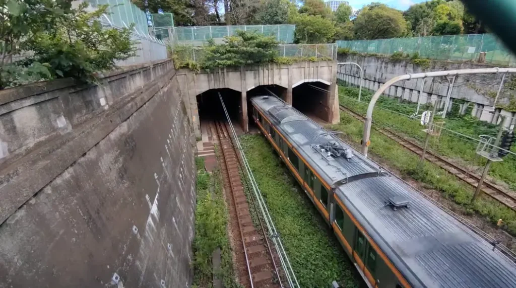 A railway that appeared in Kimi no Na Wa.