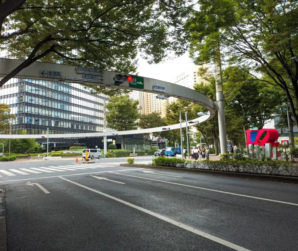 A crossroads that appeared in Kimi no Na Wa.